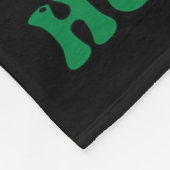 私の巨大なサックをチェックアウトSanta Christmas 2024 Holida フリースブランケット (角)