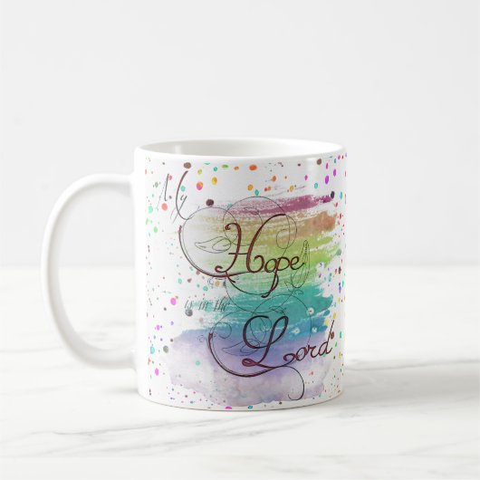 私の希望のコーヒーマグ コーヒーマグカップ (左)