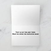 *私の帽子も私があなたを考え見ると反**る** カード (内部)