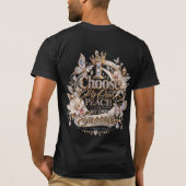 私の平和と成功を自分で選ぶ Tシャツ (裏面)