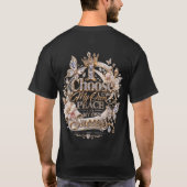 私の平和と成功を自分で選ぶ Tシャツ (裏面)