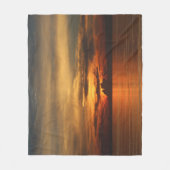 私の平静 フリースブランケット (正面)