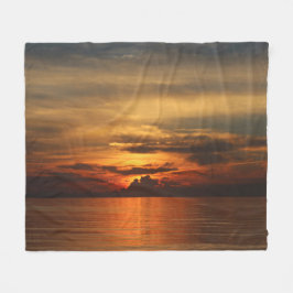 私の平静 フリースブランケット