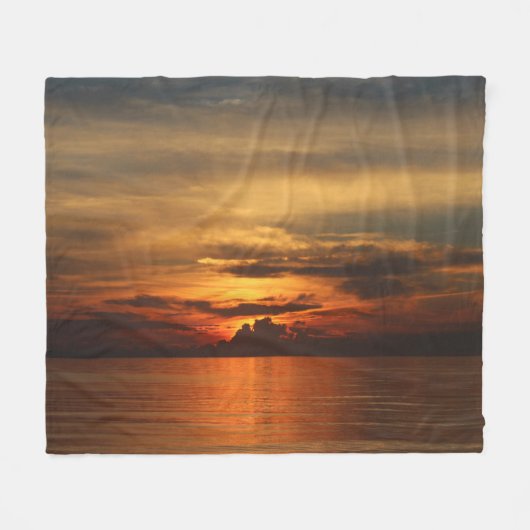 私の平静 フリースブランケット (正面(横))