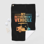 私の年金車ゴルフカートゴルファーゴルフカート ゴルフタオル (インサイチュ)