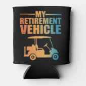 私の年金車ゴルフカートゴルファーゴルフカート 缶クーラー (正面)
