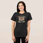 私の年齢です トライブレンドTシャツ (正面全面)