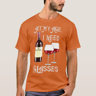 私の年齢でメガネが必要1 Tシャツ