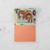 私の年齢を振る舞う方法を知らない カード (内部)