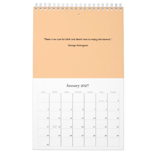 私の年2008年 カレンダー (1月 2027)