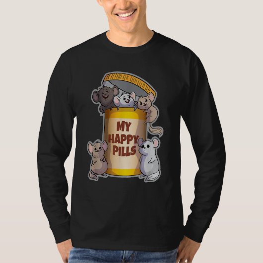 私の幸せな丸薬 Tシャツ (正面)