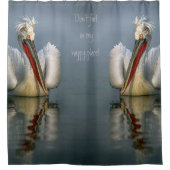 私の幸せな場所で笑うな！シャワーカーテン シャワーカーテン (正面)