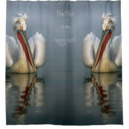 私の幸せな場所で笑うな！シャワーカーテン シャワーカーテン