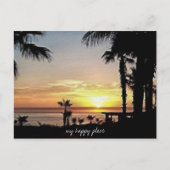私の幸せな場所のメキシコの葉書 ポストカード (正面)