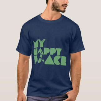 私の幸せな場所をハイキング Tシャツ