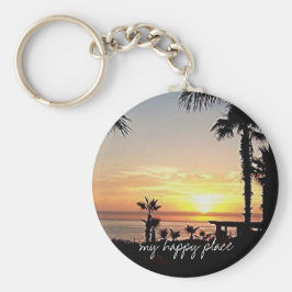 私の幸せな場所キーチェーン キーホルダー