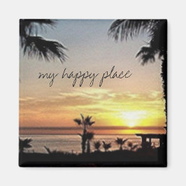 私の幸せな場所メキシコ マグネット