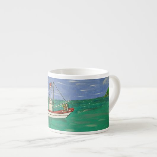 私の幸せな場所 エスプレッソカップ (正面右)