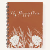 私の幸せな場所 ノートブック (正面)