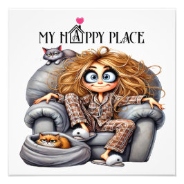 私の幸せな場所 フォトプリント           