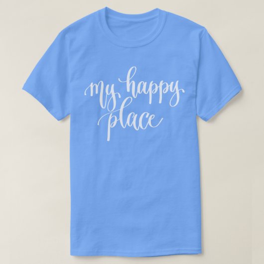 私の幸せな場所 Tシャツ (デザイン正面)