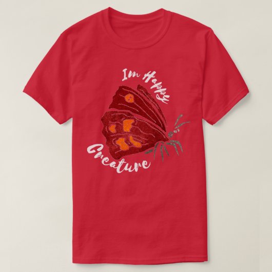 私の幸せな生き物 Tシャツ (デザイン正面)