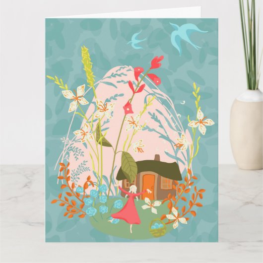 私の幸せな祈り カード (正面)