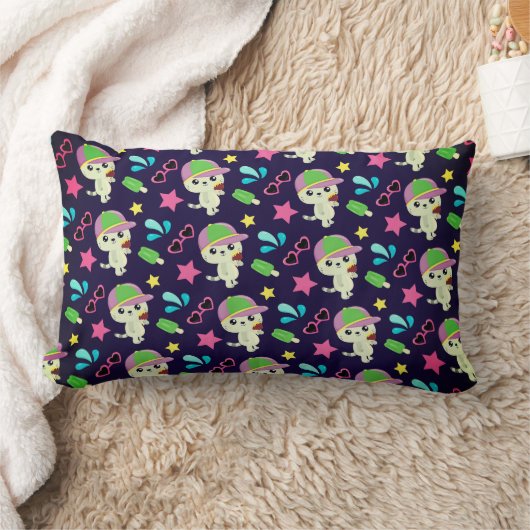 私の幸せ ランバークッション (ブランケット)