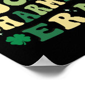 私の幸運なチャマー時代で聖パトリックの日の男の子 ポスター (角)