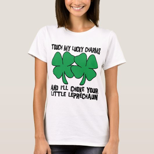私の幸運なチャームのTシャツ Tシャツ (正面)