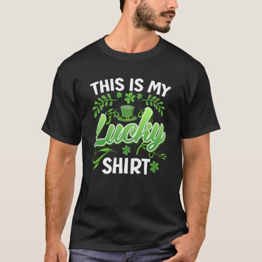 私の幸運の魅力セントパトリックの日 Tシャツ (正面)