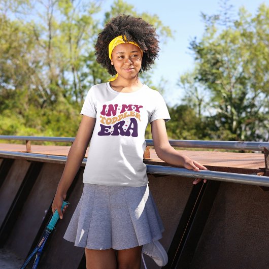 私の幼児の時代 – かわいいおもしろい子供たち女の子 トドラーTシャツ