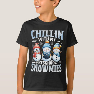 私の幼稚園の雪のクリスマスギフトByck Tシャツ