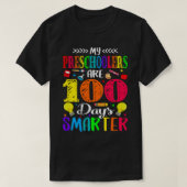 私の幼稚園は100日頭が切れる100位のScho Tシャツ (デザイン正面)