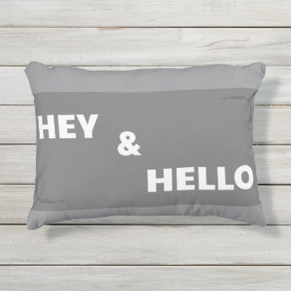 私の店のための灰色の枕 アウトドアクッション