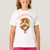 私の庭のことを聞いてください Tシャツ (正面)