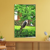 私の庭のスパーロワーク キャンバスプリント (インサイチュ (リビング))