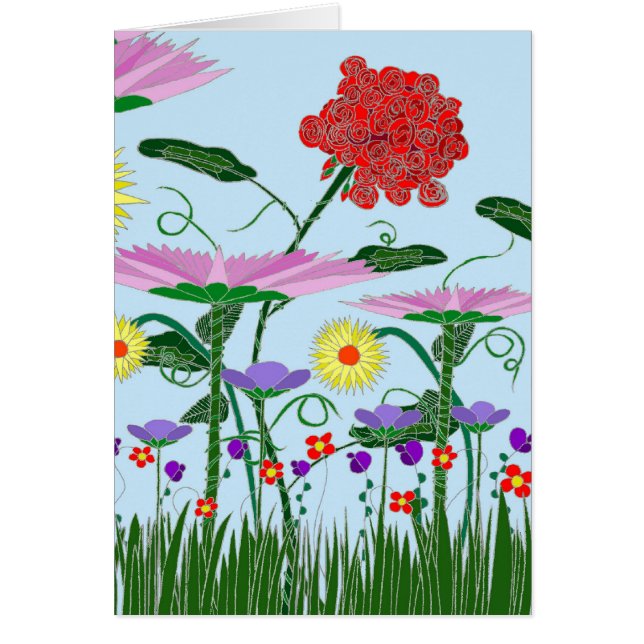 私の庭のゼラニウム (正面)