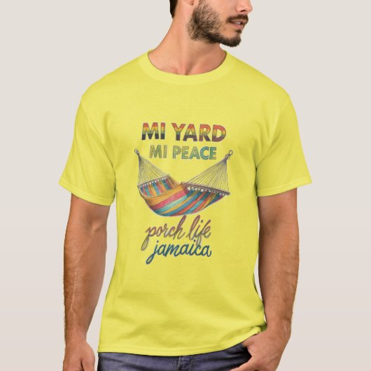 私の庭の平穏 Tシャツ (正面)