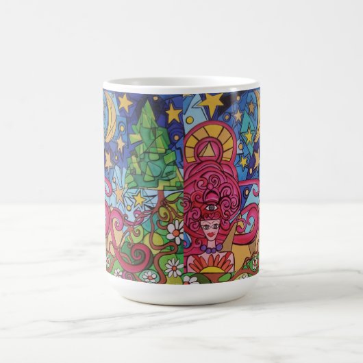 私の庭はどう育つのか。 コーヒーマグカップ (中央)