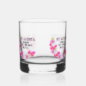私の庭は私のハートを歌わせる ウイスキーグラス (正面)