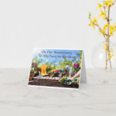 *私の庭師のお気に入りの記念日* カード (黄色い花)