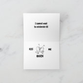 *私の庭師のお気に入りの記念日* カード (内部)