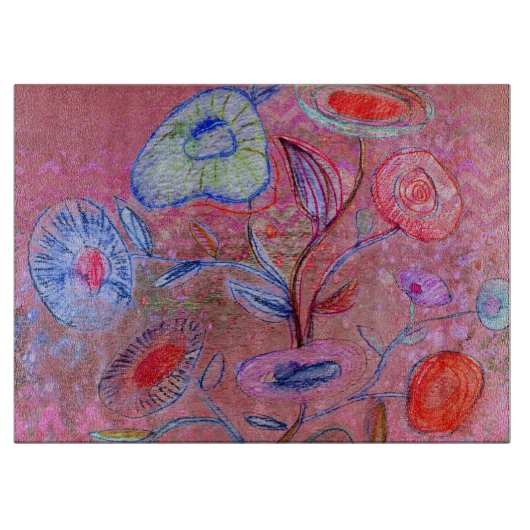 私の庭 カッティングボード (正面)