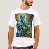 私の延長された家族 Tシャツ (正面)