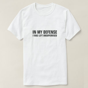 私の弁護では、監視を受けな離れかった Tシャツ