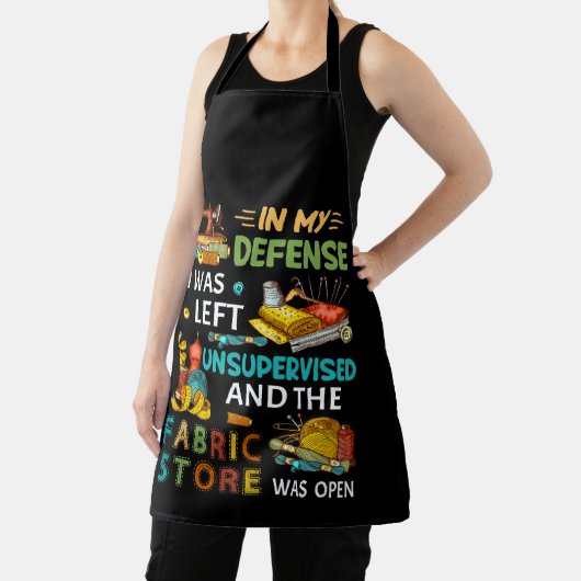 私の弁護では、私は監督されな離れい裁縫の贈り物 エプロン (インサイチュ)