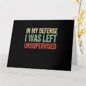 私の弁護で私は監督され離れない引用文おもしろいだった カード (黄色い花)