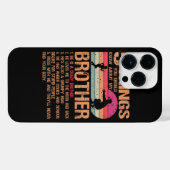 私の弟について知っておくべき5つ父の iPhoneケース (裏面横)