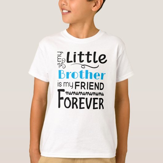 私の弟は永遠に友 Tシャツ (正面)